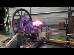 Production of a special conical flange DN80 in borosilicate glass