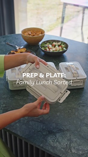 Complete with cutlery, this lunch box makes prepping and packing meals a breeze. 🍱🍴 Lunch box set R59.99 STYLE: EHW15 Check store stock: https://bit.ly/4eshPkN | PEP Home