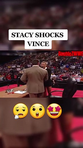 Stacy Keibler Shocks Vince McMahon in Interview