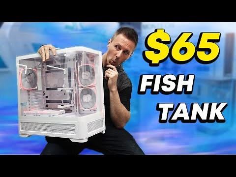 A Fish Tank Gaming PC Case for UNDER $65? Montech have DONE IT!