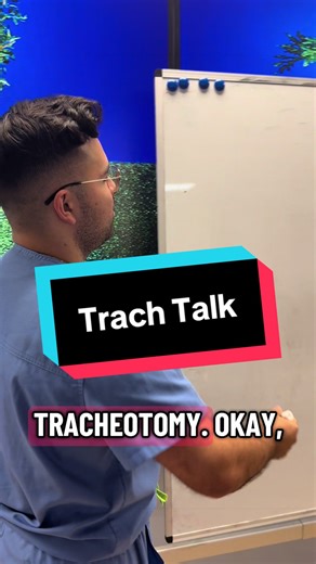 Trach talk #fyp #doctor #nurse #student #education | nurse student
