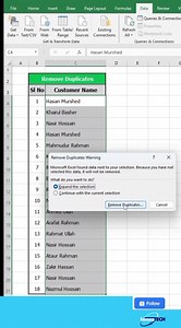 How to Remove Duplicate Data in Excel by Shortcut Keys! #reels #excel #exceltips #exceltricks #exceltipsandtricks #ExcelTraining #ExcelTutorial #msexcel #msexceltips #msexceltricks #msexceltraining #msexcelshortcutkeys #excelformula #Microsoft #excel365 #PowerBI #reelsviralシ #viralreelsシ #reelsoftheday #trendingreel #techtips #tipsandtricks #technology #highlightsシ゚ #likeforlikes #computertraining #himratech | HimraTech