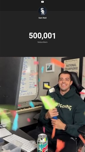 The Studio Revue | Hosted by Sam Reid on Instagram: "Thanks so much to every single person who helped the Studio Revue reach 500,000 subscribers on YouTube. I’m incredibly grateful for this community, and I hope you know I’m pulling for you! Onward, forward."