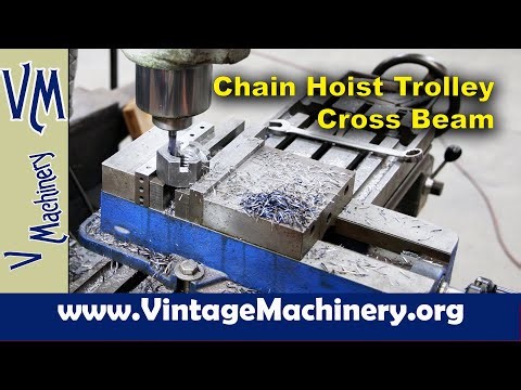 Making a Custom Cross Bar for a Chain Hoist Trolley