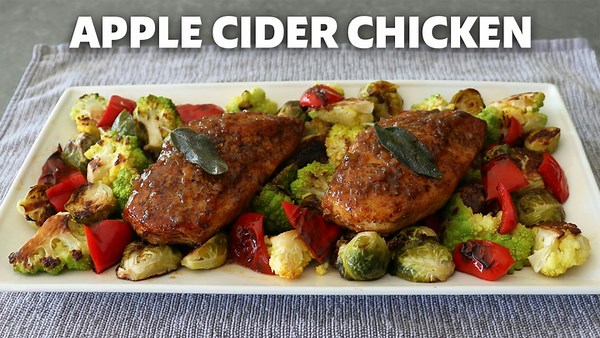 How to Make Chef John's Apple Cider Chicken