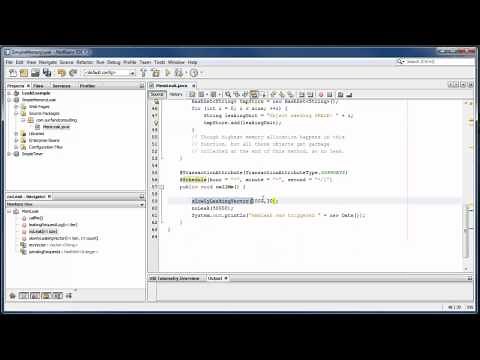 Detect Java Memory Leaks