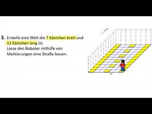 02 Programmieren lernen mit Robot Karol - Schleifen mit Bedingung