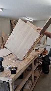 How to make kitchen base cabinets. #woodworking #diy #kitchen #cabinet