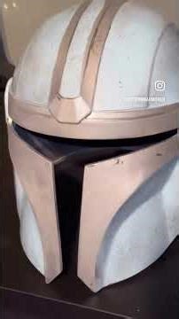 Finally getting around to painting my Mandalorian Nomad Helmet. This is one of my helmet models.