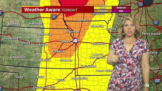 14K views · 142 reactions | WEATHER AWARE | Meteorologist Karli Ritter breaks down the severe weather threat in the Kansas City region tonight. Stay updated at: https://fox4kc.com/weather/ | FOX4 News Kansas City | Facebook