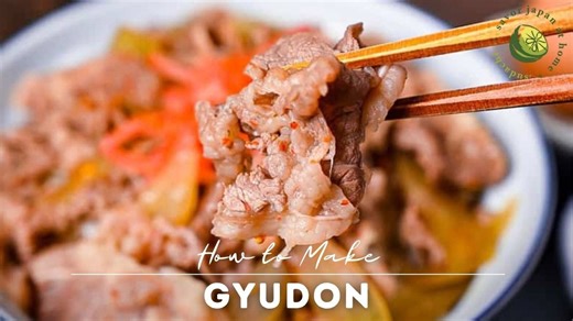 How to Make Gyudon at Home