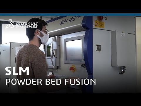 Discover SLM Powder Bed Fusion, also known as SLM or DLMS with 3DEXPERIENCE Make and Multistation