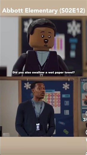 Abbott Elementary In LEGO #trendingshorts