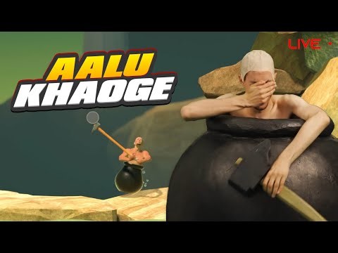 Complete Getting Over it on Stream | GETTING OVER IT GAMEPLAY