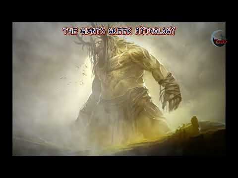 Who are the giants greek mythology story of the Gigantomachy?