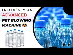Plastic water bottle making machine | water bottle manufacturing process PET bottle making machine