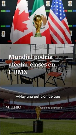 Mexico's Ministry of Education (SEP) is considering suspending classes in Mexico City during Worl...