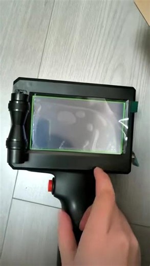 Calibrate screen testing | Handheld Inkjet printer