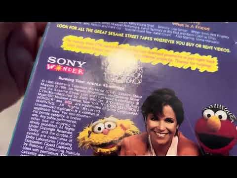 Sesame Street, & Elmo’s W￼orld, VHS Collection