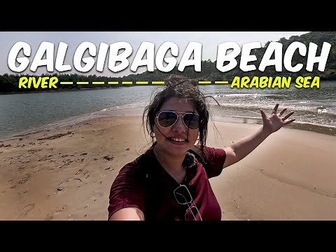 Galgibaga Beach - Sea Meets River | Goa Vlog | Hidden Gem | South Goa Ep. 8