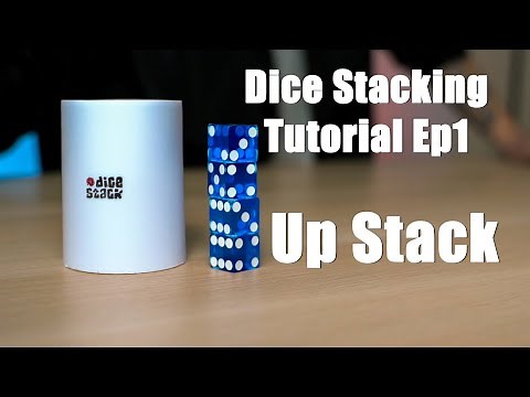 DiceDemonMY | Dice Stacking Tutorial : Ep 1 - Up Stack | Skill Hobby