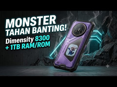 A TANK PHONE WITH A MONSTER BRAIN! Doogee V50 Pro Review: 11,000 mAh Battery & Dimensity 8300!