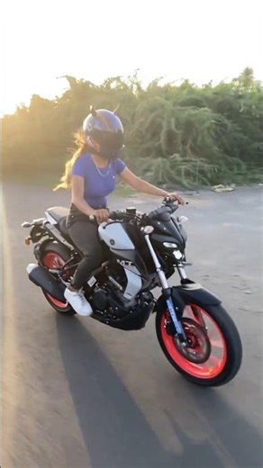 Mt 15 riding girls || Mt15 lovers girl 🥰 bike rider girl || Princi Sanju 99 bike riding video reels