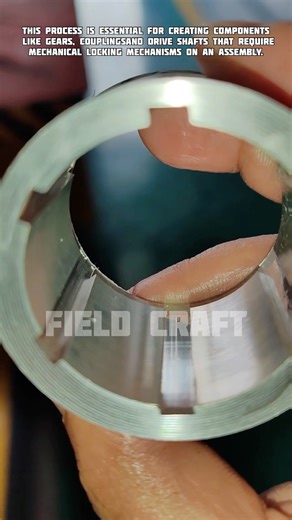 Multi Keyway Broaching Process