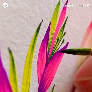 1.9M views · 46K reactions | The brushstrokes are hypnotizing  By Annet_lovart | 9GAG Vibes | Facebook