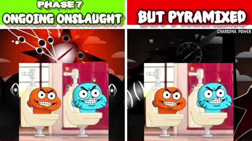 Sprunki Phase 7: Ongoing Onslaught vs Pyramixed