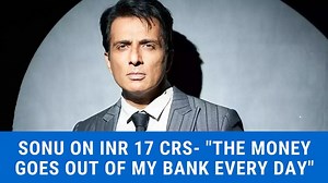 1.1M views · 10K reactions | "I don't give money to any of them...This money started flowing in from April-May." Sonu Sood explains the reasons behind INR 17 Crs lying in the bank account. #FranklySpeaking | TIMES NOW | Facebook