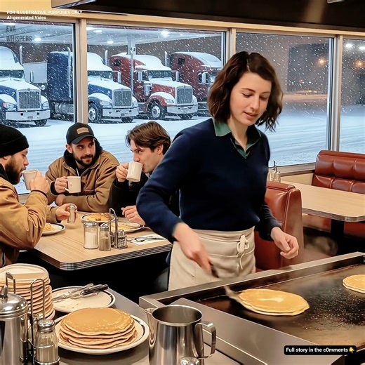 I Fed Twelve Stranded Truckers During the Storm—Days Later, My Life Was Unrecognizable The blizzard hit Millstone earlier than anyone expected. Snow blanketed everything in sight, and I was about to turn around and head home—until I saw them. A long line of semi-trucks sat stranded along the highway shoulder, their headlights barely piercing the swirling snow. Twelve men huddled together, bracing against the wind. One stepped forward and tapped on my diner’s door. Frost clung to his beard. His v