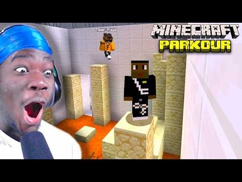 I Survived 100 Levels of Minecraft Parkour