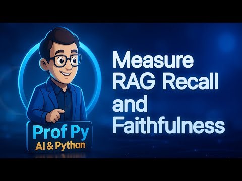 RAG Evaluation: Measure Retrieval Recall & Faithfulness