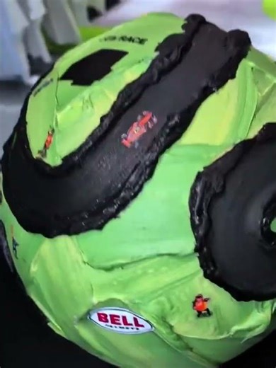 El casco espectacular de Lando Norris para #lasvegasgp #norris #mclarenf1