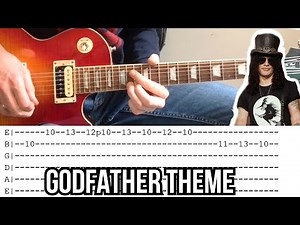 How to play: Godfather Theme by Slash (EASY)