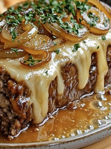 83K views · 920 reactions | Crockpot French Onion Meatloaf with Melted Swiss Cheese  Ingredients: 2 pounds ground beef 1 cup breadcrumbs 1/2 cup grated Parmesan cheese 1/4 cup milk 2 eggs | Old Tasty Recipes | Facebook