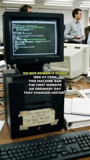 The Computer That Ran the First Website Ever | 1990 CERN #History #Internet