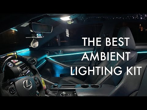 Lexus Ambient Lighting Install