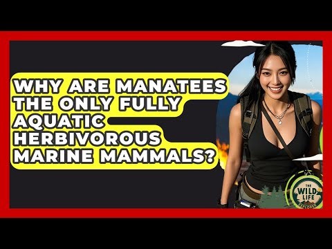Why Are Manatees The Only Fully Aquatic Herbivorous Marine Mammals? - The Wild Life Explorer