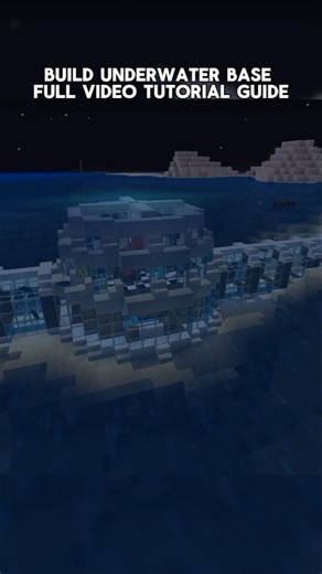 “Minecraft Underwater 🌊 Base 🏠 Tutorial – Easy & Beautiful!” #minecraft #shorts #tutorial