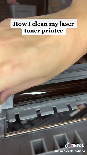 Crafting Tips: How I Clean My Laser Toner Printer