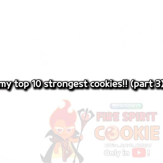 top 10 strongest cookies (again (and again)) #cookierunkingdom #crk (Read Description)