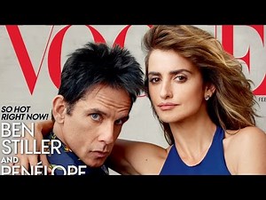 Derek Zoolander Brings Blue Steel to the Cover of 'Vogue' with Penelope Cruz!