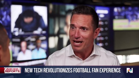 New technology revolutionizes football fan experience