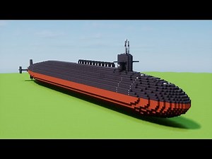 Minecraft Ohio Class Submarine Tutorial