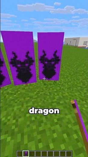 Minecraft's rarest banner trick? ✨ #minecraft
