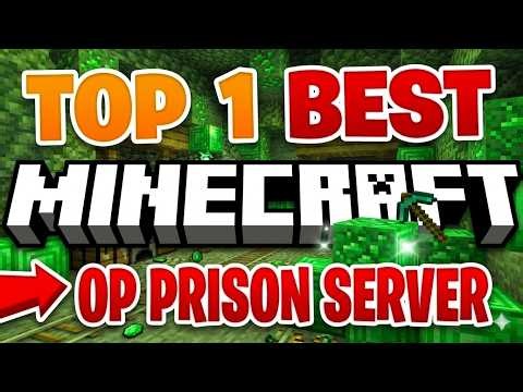 TOP 1 MINECRAFT OP PRISON SERVER FOR CUSTOM MINES! | 1.21.11 (BEDROCK/JAVA)