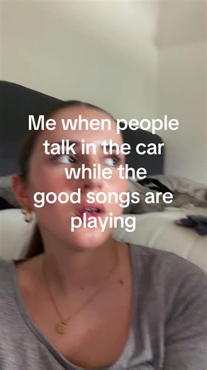 When Good Songs Play: Reaction to Talking in the Car