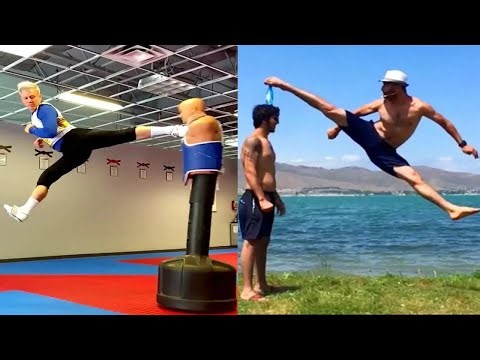 540 KICKS AMAZING TAEKWONDO SKILLS 540 TKD ACTION